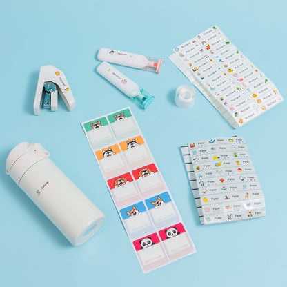 Komplettes Etikettierungs-Set Bundle: (Komplettes Etikettierungs-Set + 2 zusätzliche Nachfüll-Sets)