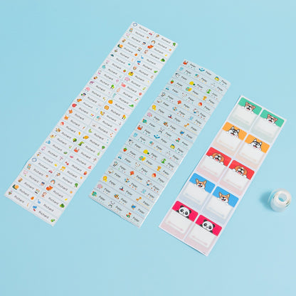 Komplettes Etikettierungs-Set Bundle: (Komplettes Etikettierungs-Set + 2 zusätzliche Nachfüll-Sets)